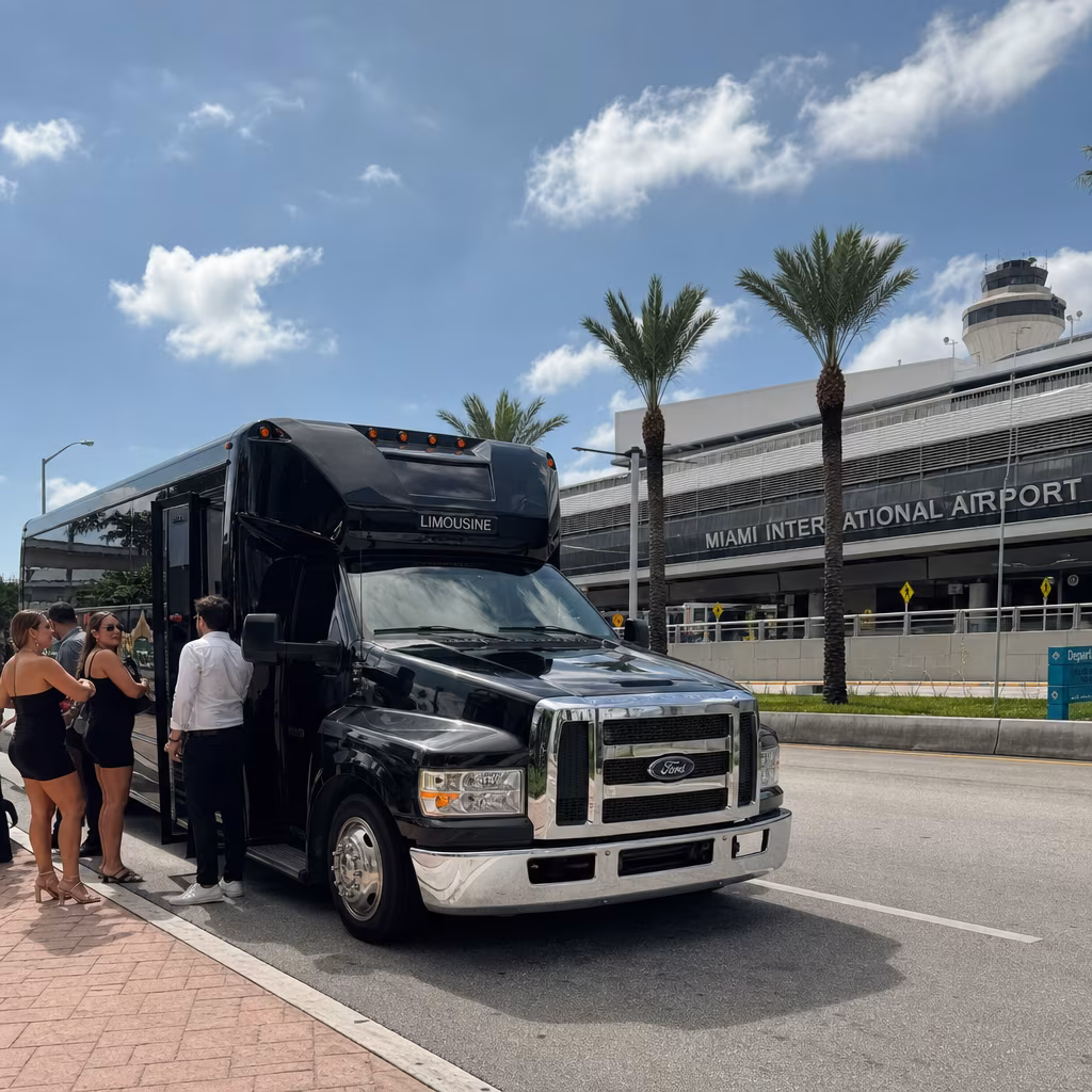 Rent a Bus to Miami International Airport (MIA)