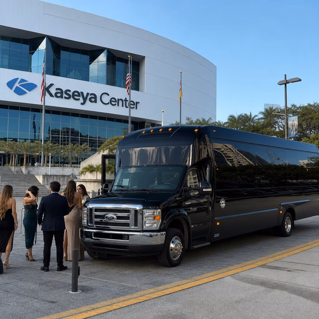 Rent a Bus to Kaseya Center