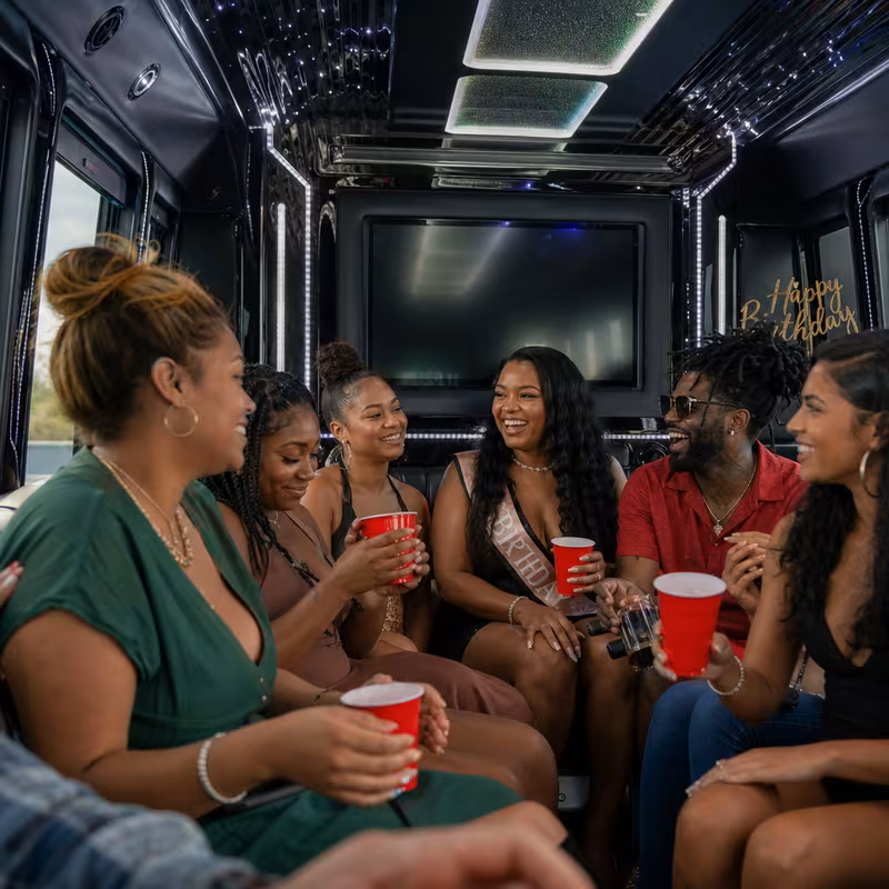 Coral Gables Birthday Transportation fleet vehicle