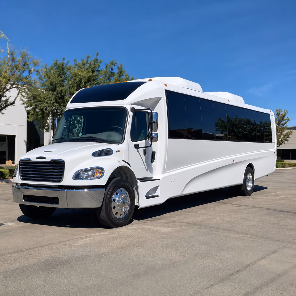 Coral Gables Airport Shuttle & Transportation party bus exterior