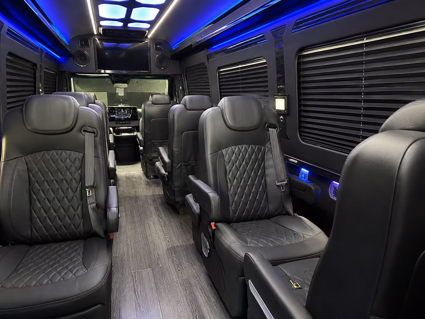 Coral Gables Airport Shuttle & Transportation party bus exterior