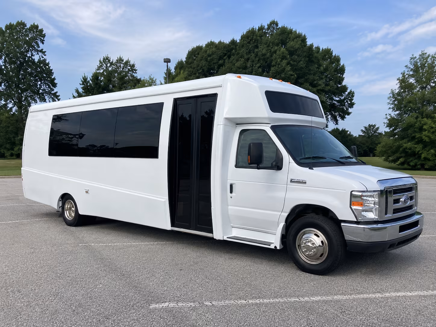 Coral Gables Bachelor & Bachelorette Transportation party bus exterior