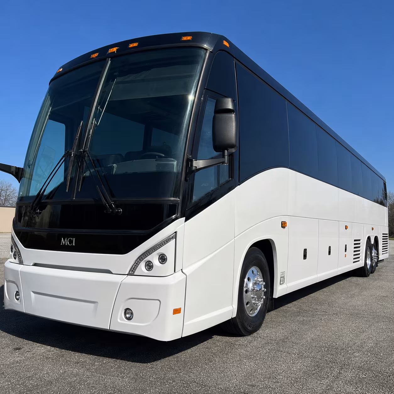 Coral Gables Corporate Transportation party bus exterior