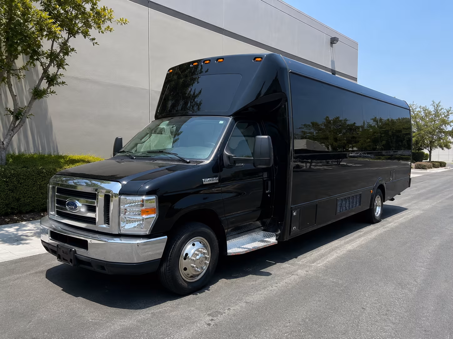 Coral Gables Prom & Homecoming Transportation party bus exterior