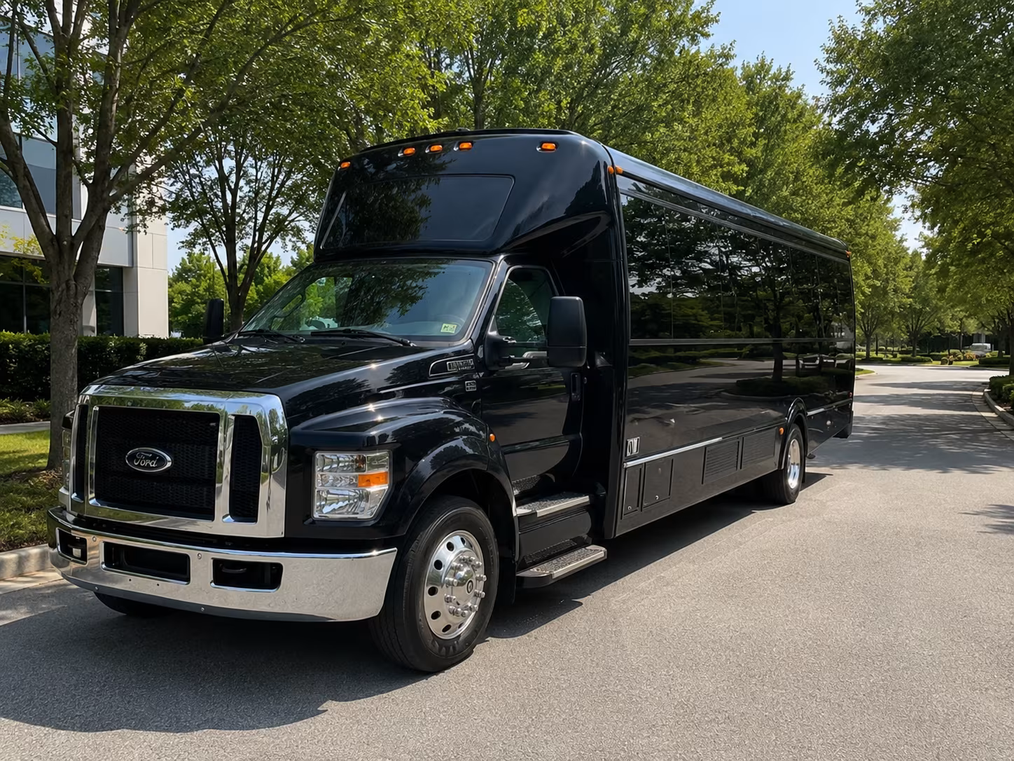 Coral Gables Prom & Homecoming Transportation party bus interior
