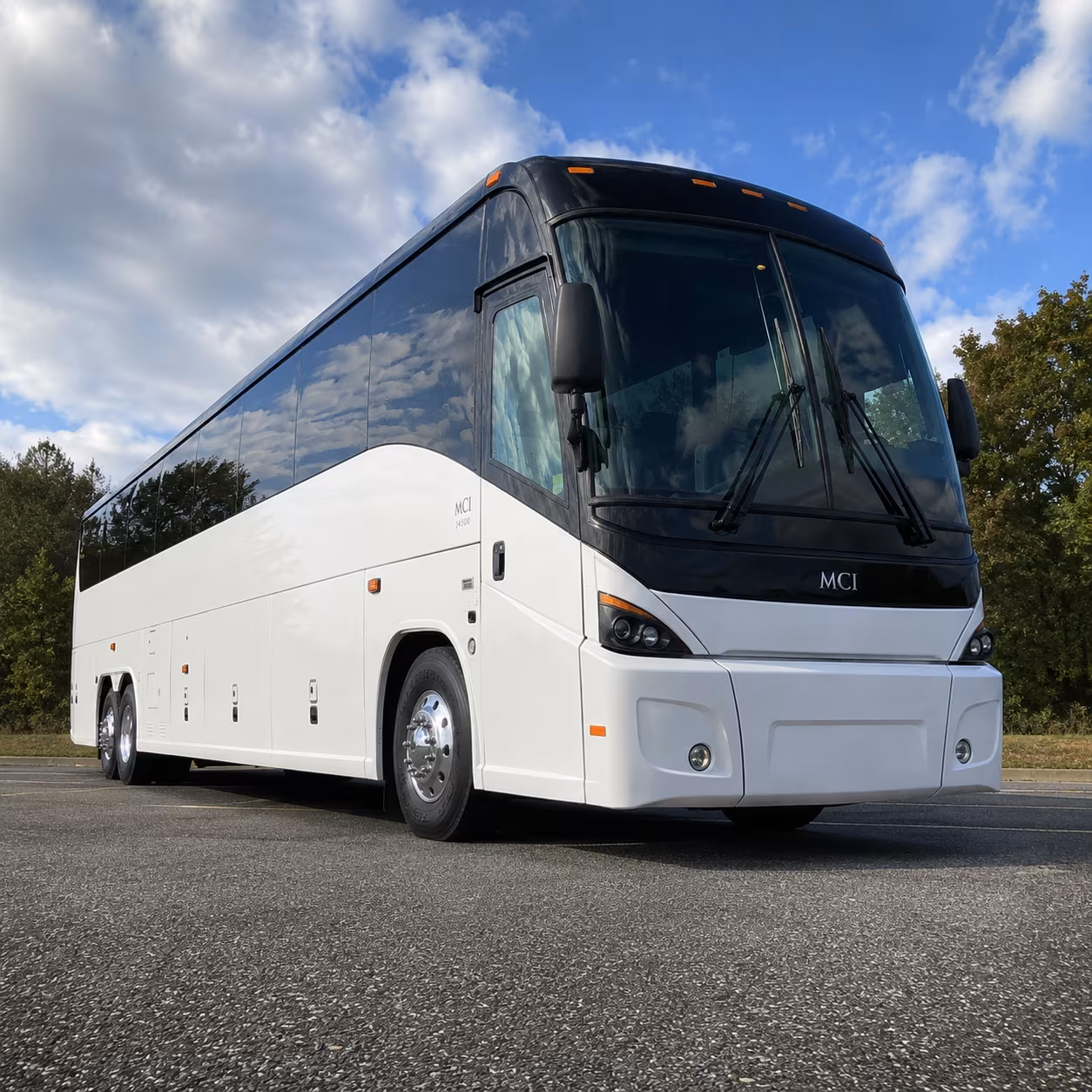 Coral Gables School Event Transportation party bus exterior