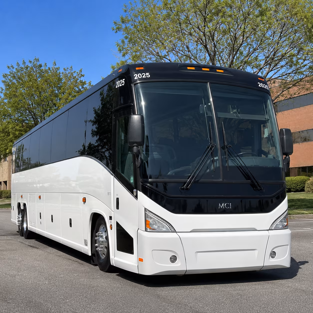 Coral Gables School Event Transportation party bus exterior