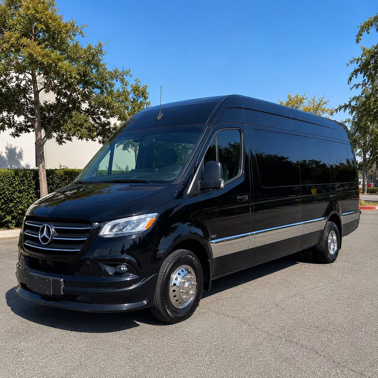 Coral Gables School Event Transportation party bus exterior