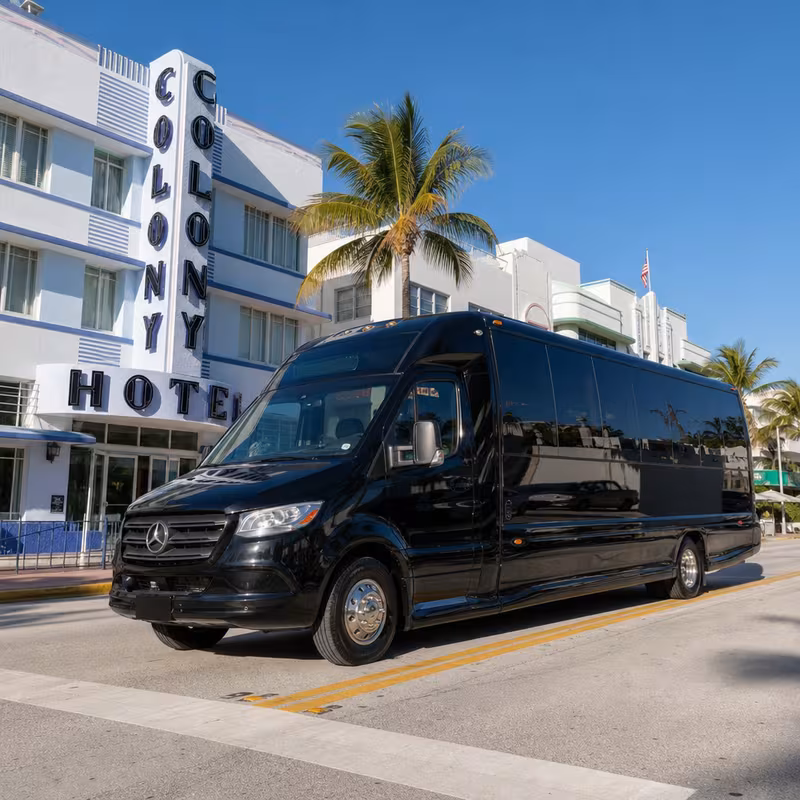 Miami Beach Party Bus Rental