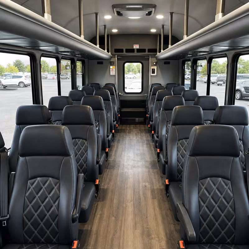 minibus interior