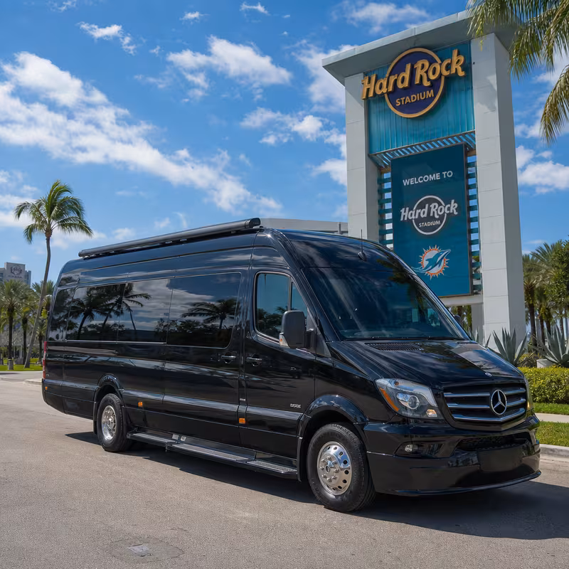 North Miami Party Bus Rental