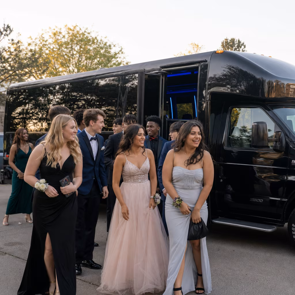 Coral Gables Prom Party Bus Rental
