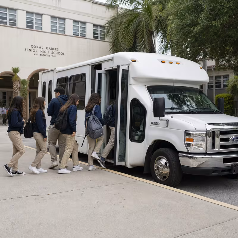 School event transportation