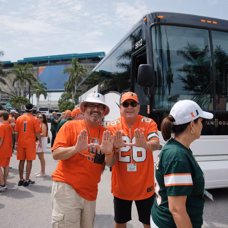 Sporting event transportation