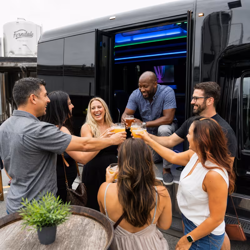 Coral Gables Winery & Brewery Tour Transportation fleet vehicle