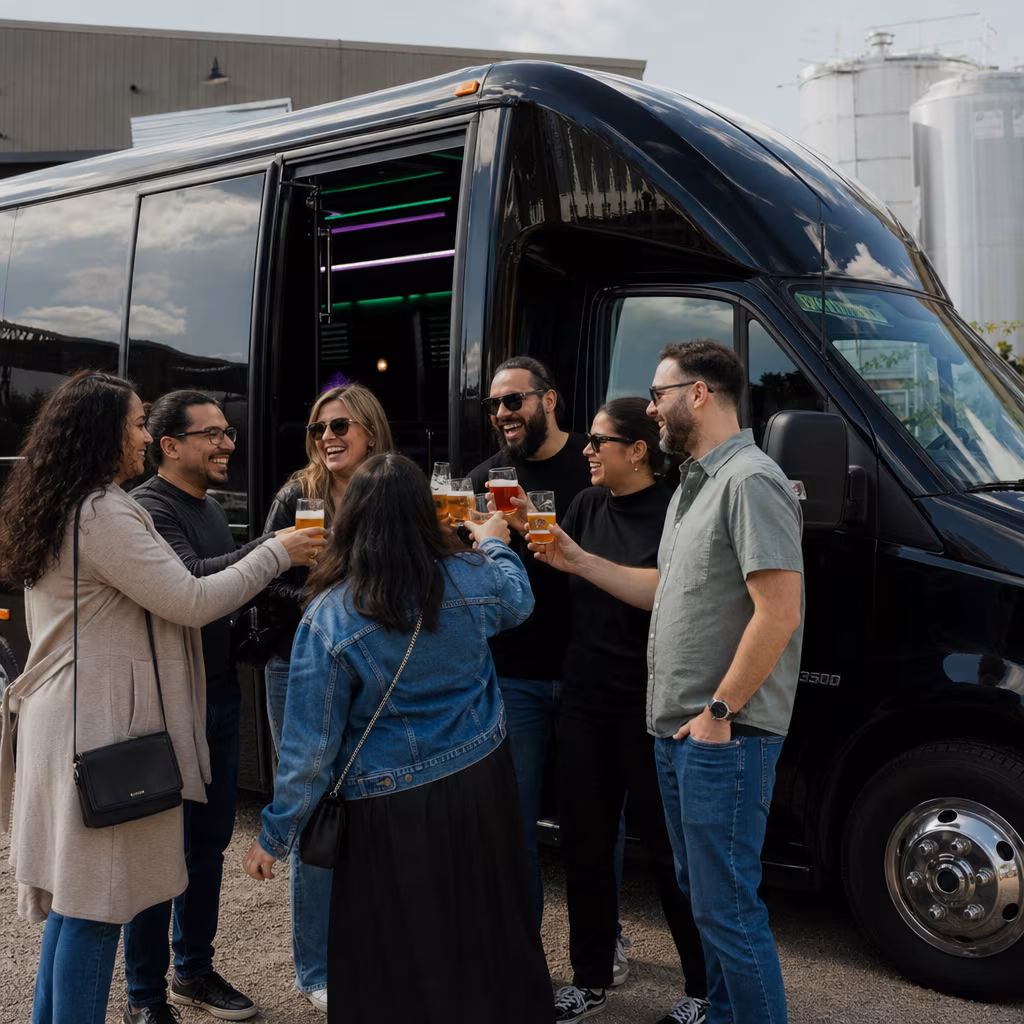 Coral Gables Winery Tour & Pub Crawl Transportation